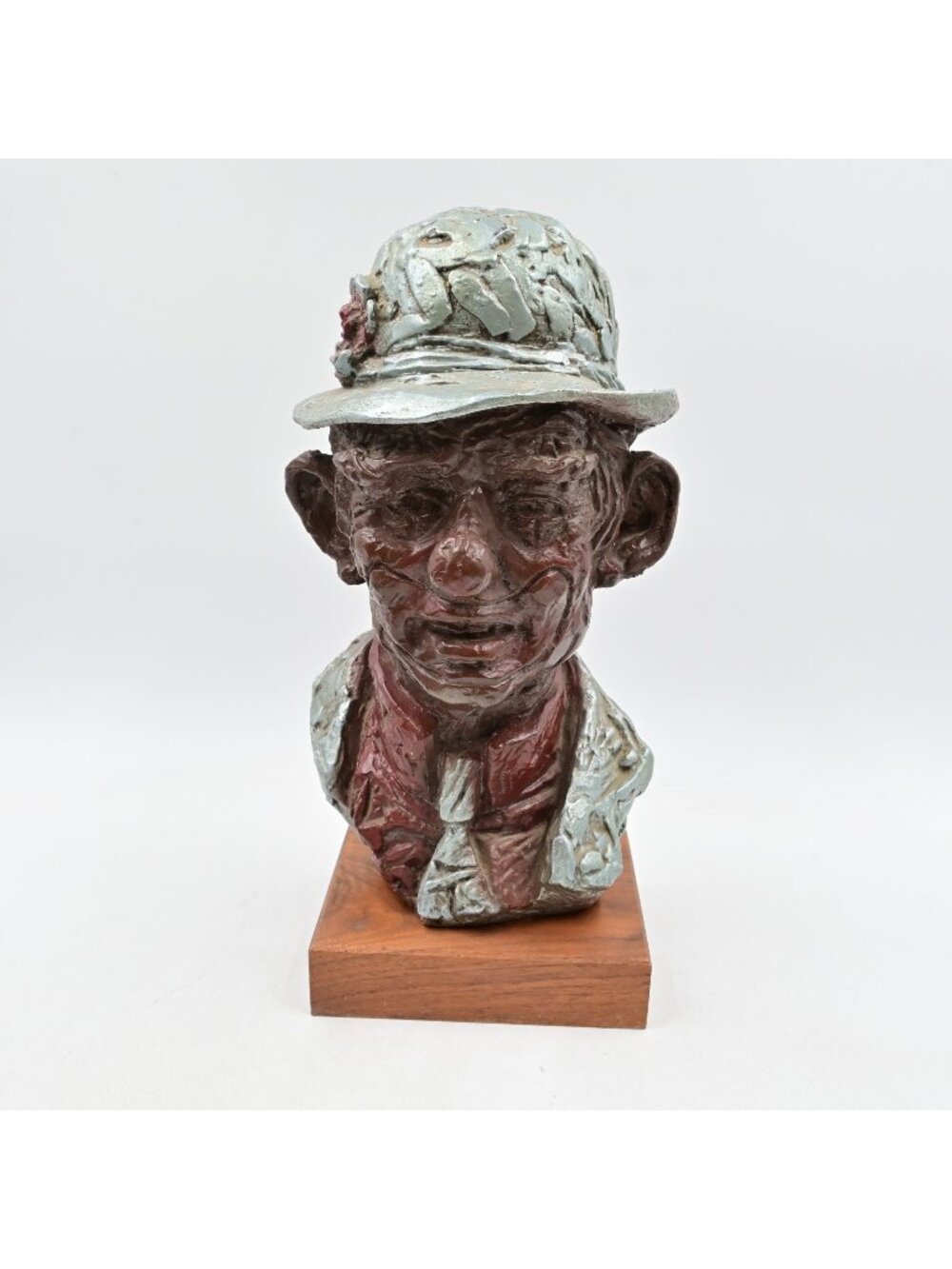 Austin Productions Prod. Clown Sculpture Bust Vintage 1964